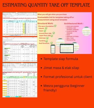 Template Excel Estimating