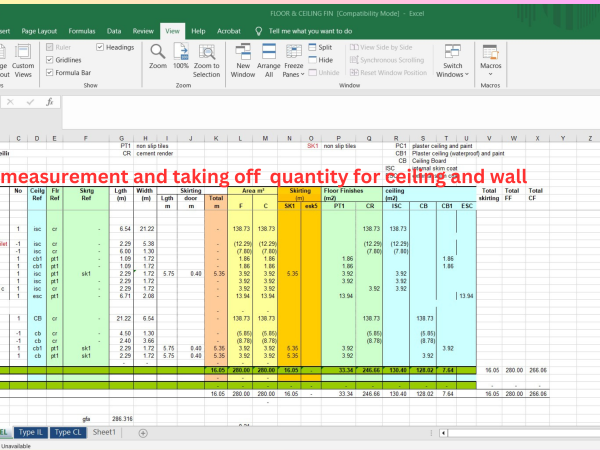 Template Excel Estimating – ZazaliDigital