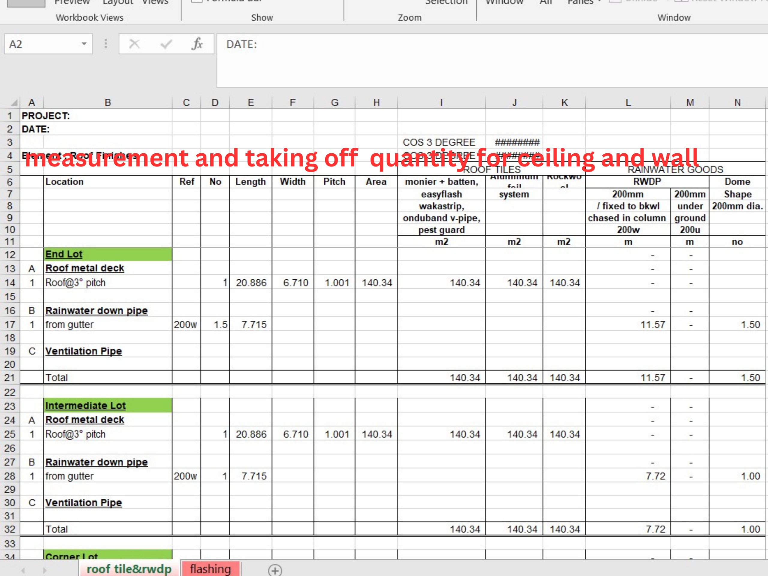 Template Excel Estimating - Image 7