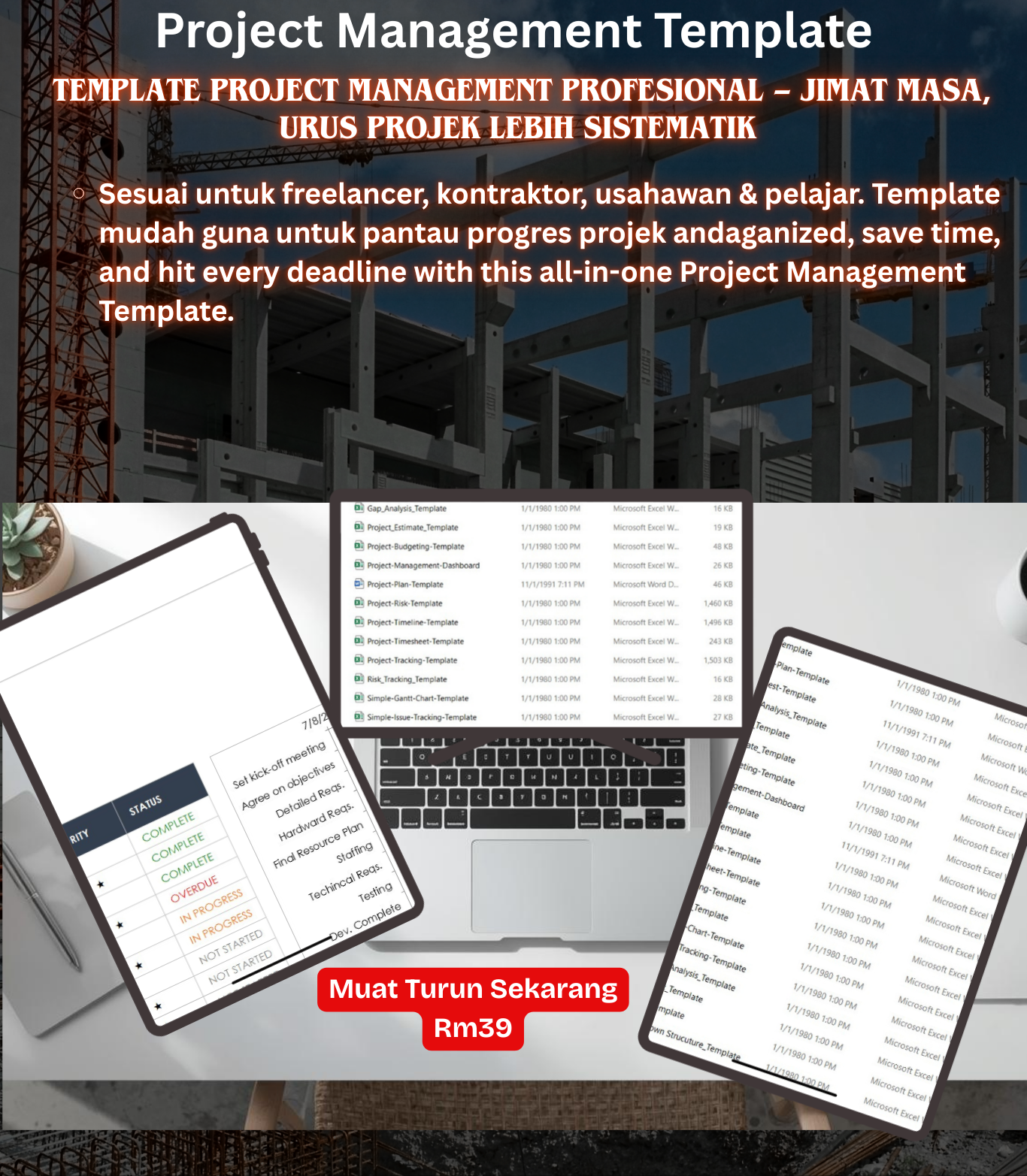 Project Management Template (BM)